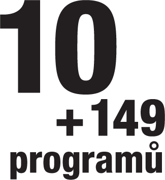 10+149 automatických programů