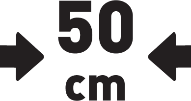 Šířka 50 cm