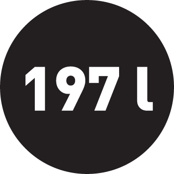 Objem mrazničky 197 l