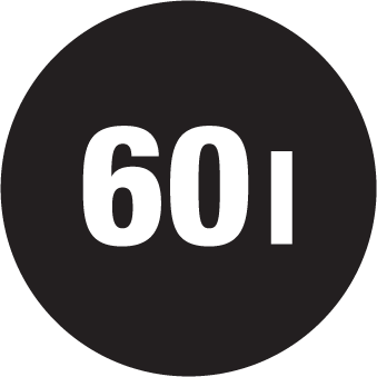 Objem trouby 60 l