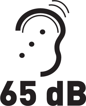 Hlučnost 65 dB