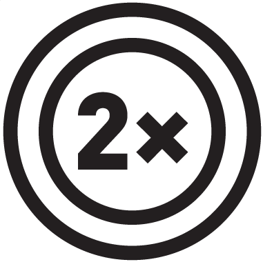 2x Dvojitá zóna (DuoZóna)