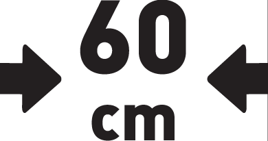 Šířka 60 cm