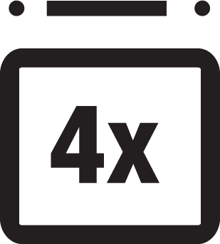 4x sklo dveří