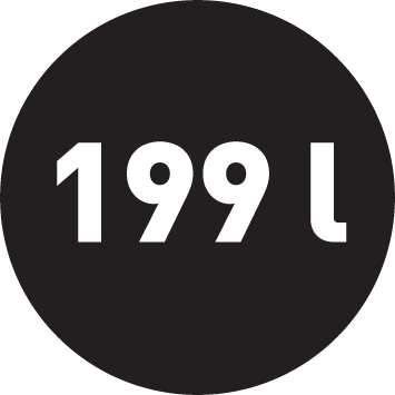 Objem chladničky 199 l
