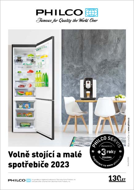 Volně stojící a malé spotřebiče 2023