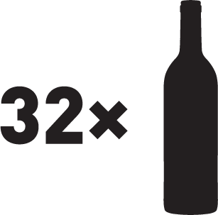 Počet lahví 32x