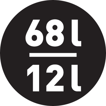 Objem chladničky/mrazničky 68/12 l