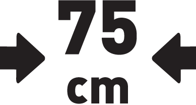 Šířka 75 cm